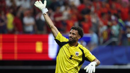 Vozinha tras el partido de Cabo Verde ante España en el Mundial 2026.