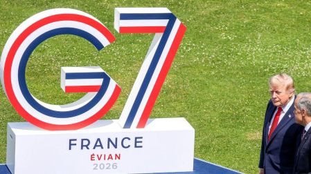 Trump y G7 respaldan a Ucrania; analizan sanciones petroleras contra Rusia.