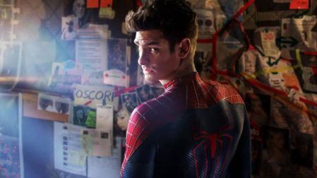 Andrew Garfield heredó el traje de Spider-Man en las películas.