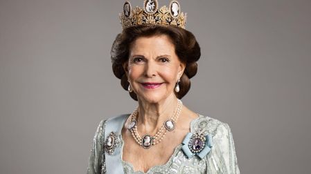 La reina Silvia acompaña al monarca en numerosos actos oficiales desde que se casaron en 1976.