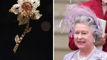 Un extraordinario diamante rosa descubierto en Tanzania convirtió al broche Williamson de Isabel II en uno de los tesoros más exclusivos de la Corona británica.