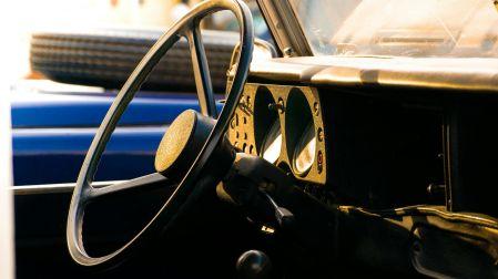 Volante de un automóvil.