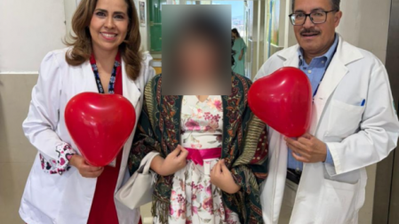 Caso de éxito en trasplante cardiaco a paciente de 14 años