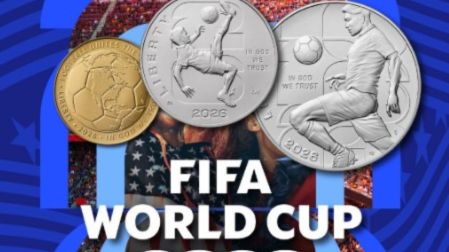 No solo México: EU lanza monedas conmemorativas del Mundial 2026; así son.