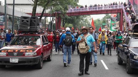 Protestas de la CNTE en CDMX