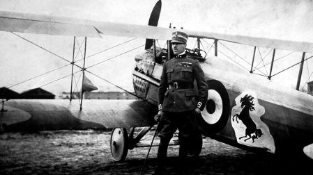 El "amuleto" de Ferrari, nacido en la guerra