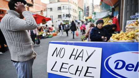La escasez alcanza a los alimentos básicos