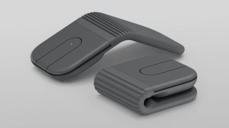 Adiós a la oficina fija: así es el nuevo mouse Mobi Fold de Logitech.