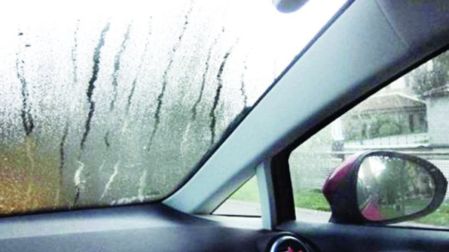 vidrios empañados auto