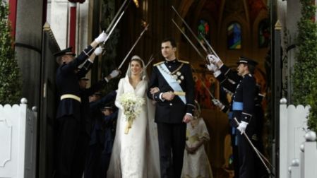 El anuncio de su compromiso con el entonces príncipe Felipe en 2003 sorprendió a España.