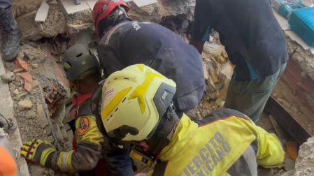 Personal del BAE del Ejército rescata a “Sarita”