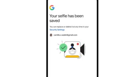 Google lanza video selfie para iniciar sesión; así funciona.