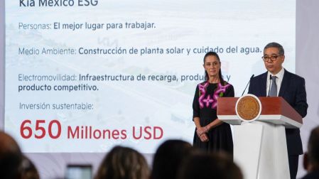 KIA invertirá 649 mdd en México para fabricar un auto totalmente eléctrico