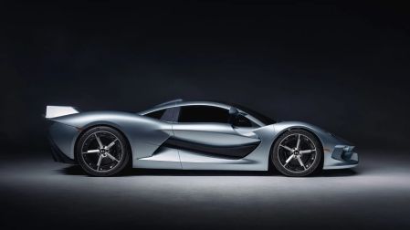 El lateral del Hennessey Blackbird.