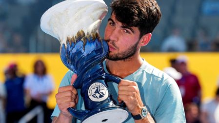 Carlos Alcaraz, vigente campeón del Cincinnati Open.