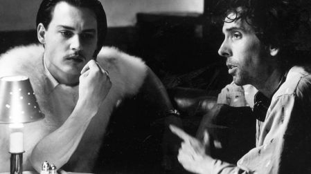 Tim Burton retrató con humor y sensibilidad la vida del excéntrico cineasta Ed Wood.