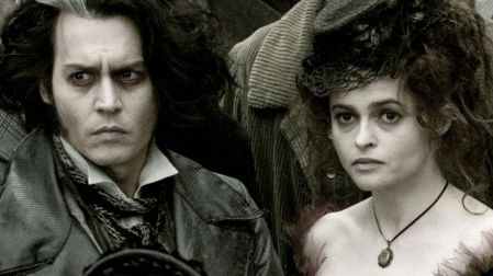 Johnny Depp y Helena Bonham Carter protagonizan este oscuro musical sobre un barbero sediento de venganza