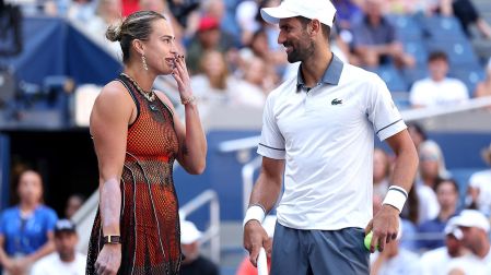Aryna Sabalenka y Novak Djokovic, entre los dos suman 28 títulos de Grand Slams