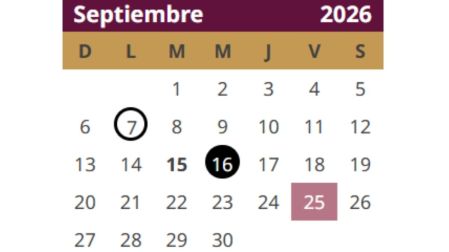 ¿Habra megapuente en septiembre 2026? Días sin clases según la SEP