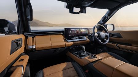 Así luce la cabina de Mitsubishi Montero 2027