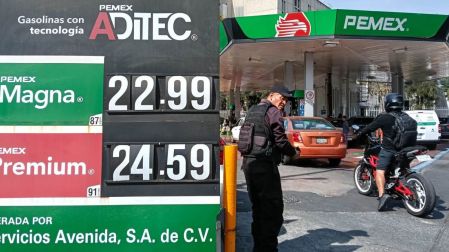 Pemex pierde 1,756 millones de pesos al mes por contener los precios de la gasolina.