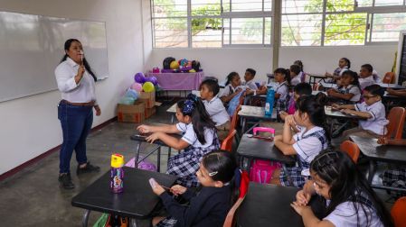 Niños de educación básica en México
