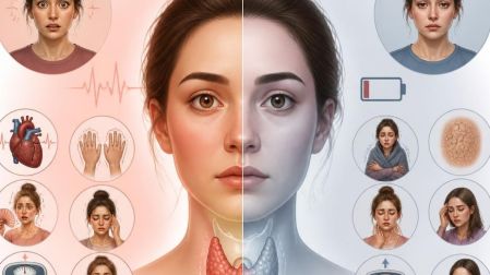 Síntomas de hipertiroidismo e hipotiroidismo diferencias y cómo detectarlo