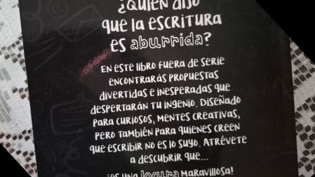 "Pierde el miedo a escribir" con Arely Oliva y su libro '101 locuras y otras ideas para escribir'