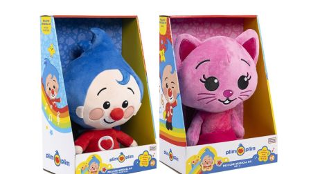 Bandai distribuye en México los peluches y juguetes de Plim Plim.