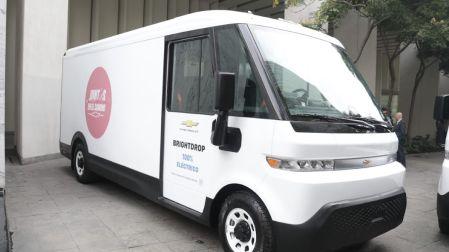 Una de las unidades Chevrolet Brightdrop