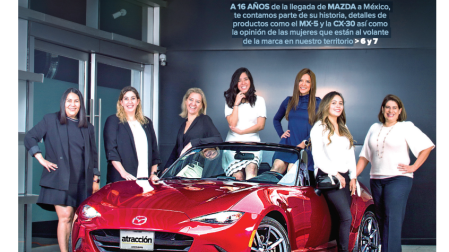 Portada atracción mujeres Mazda