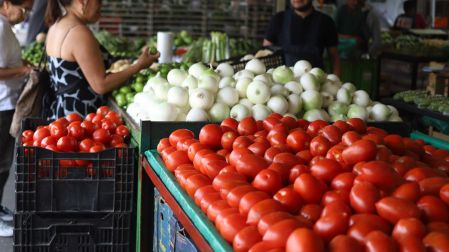 Cebolla y jitomate golpean el bolsillo: sube 5.5% el costo de la canasta alimentaria.