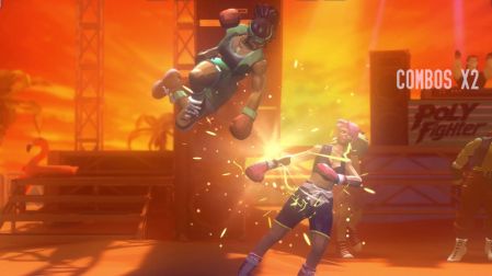 Poly Fighter: así es el primer videojuego del estudio independiente HeartLoop Games.