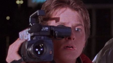 Michael J. Fox como Marty McFly en la trilogía de Volver al Futuro