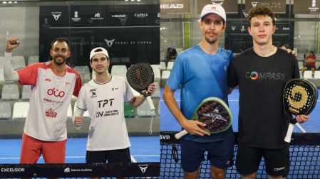 Nicolás Crosio y Mirko Kloster enfrentarán en la Final Open a Ivo Alem y Matías Almada en el CUPRA PÁDEL TOUR IMAGEN 2026 presentado por Banco Multiva.