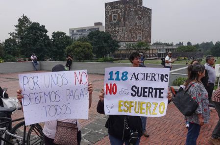 Manifestaciones en la UNAM
