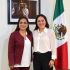 Beatriz Mojica encabezó una importante reunión de trabajo con la presidenta nacional del Partido Verde Ecologista de México (PVEM), Karen Castrejón Trujillo.