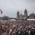 Fans de BTS en el Zócalo de CDMX