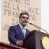 Jesús Sesma Suárez, dirigente del PVEM en la Ciudad de México, expone en el Congreso local la propuesta para sancionar la sumisión química y prevenir bebidas alteradas.