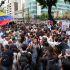 Opositores, trabajadores y estudiantes salieron a las calles de Caracas esta semana para exigir mejores condiciones de vida.