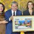 El Gobernador del Zacatecas, David Monreal Ávila, y la directora general de Lotería Nacional, Olivia Salomón, presidieron la ceremonia del Sorteo Mayor No. 4017
