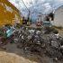 Chalco, Estado de Mexico.03 julio 2026.Colonias afectadas por las lluvias e inundaciones, por lo que los vecinos colocan costales con arena para tratar de evitar se inunden sus hogares.Colonia Villas de San Martin.Foto: Eduardo Jimenez.