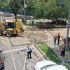 Esta afectación no corresponde a una grieta en el subsuelo, sino a la ruptura de una tubería de agua potable