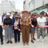 Azucena Cisneros encabezó la entrega de esta infraestructura hídrica básica en dos vialidades