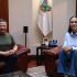 Durante el encuentro, abordaron temas relativos a los asuntos políticos nacionales y del estado de Hidalgo.