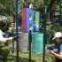 En el parque Pascual Ortiz Rubio se ejecutó una limpieza profunda que incluyó el arreglo de luminarias, poda de árboles y aplicación de pintura en el mobiliario urbano.