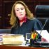La ministra Yasmín Esquivel Mossa resaltó que la seguridad jurídica de todos los mexicanos tiene su garantía en los tribunales del país.
