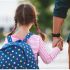 Regreso a clases de mano de papá.