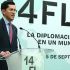 Roberto Velasco Álvarez, titular de la SRE, afirmó que "la previsibilidad es capital diplomático".