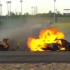 El accidente se presentó en la categoría China GT este sábado